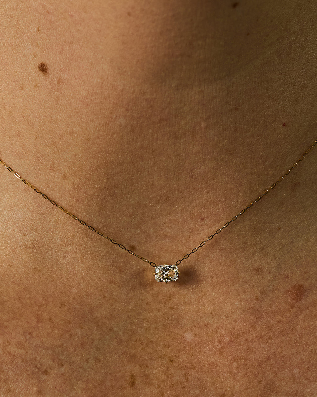 Radiant Diamond Necklace