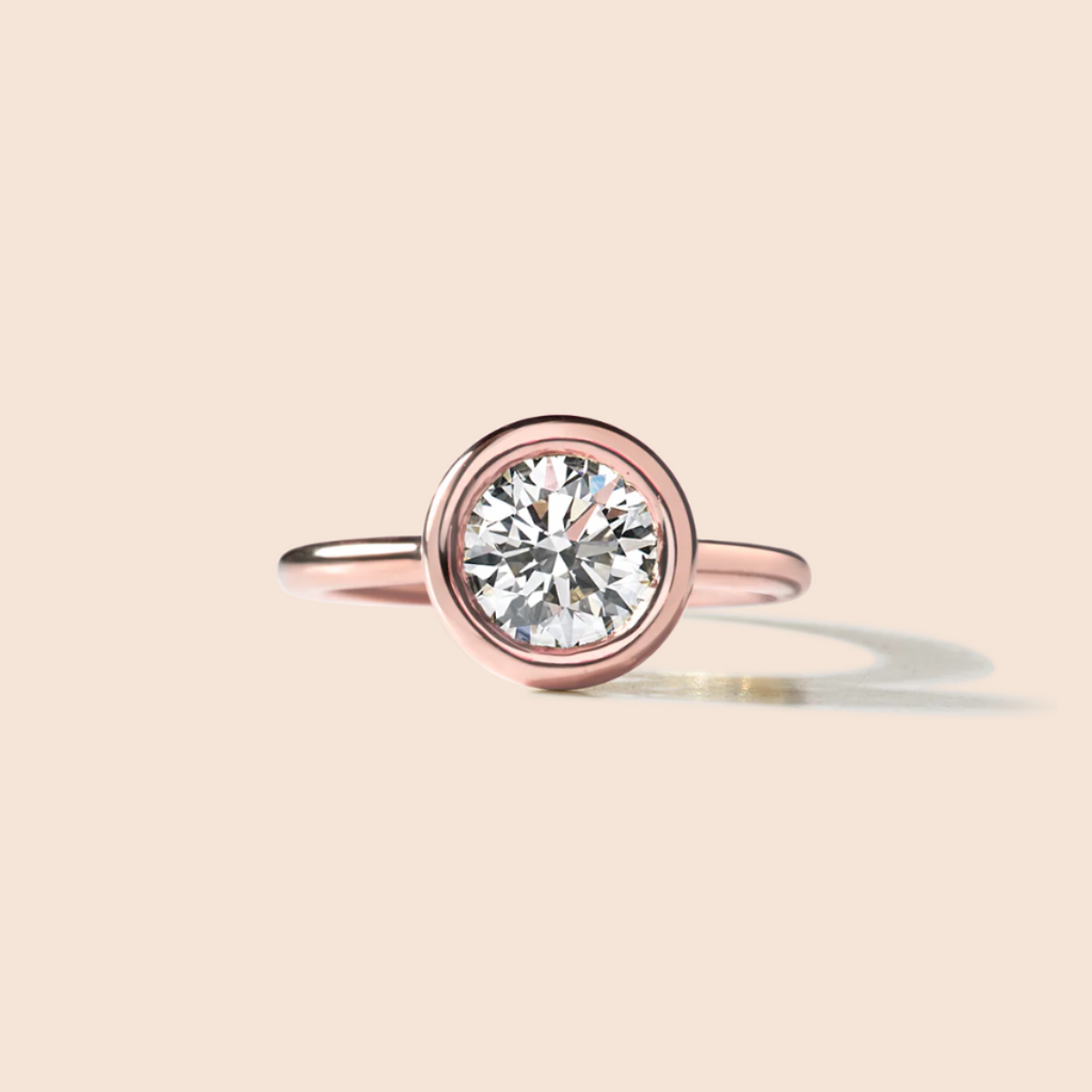 18k rose gold 
