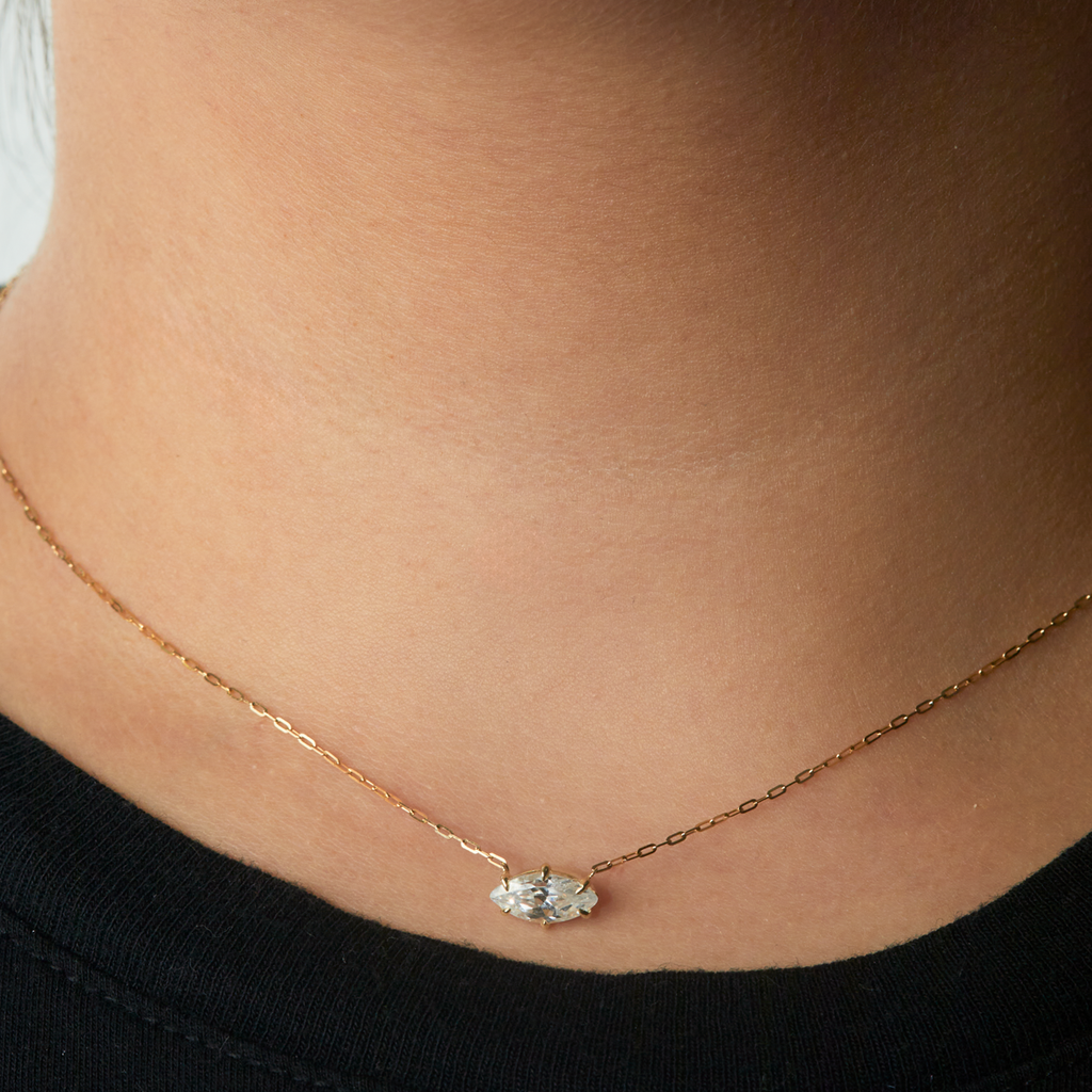 Marquise Diamond Necklace