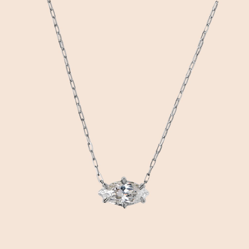 14K White Gold Platinum