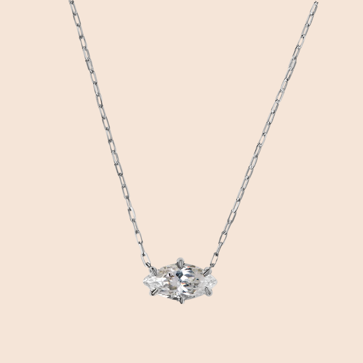 14K White Gold Platinum