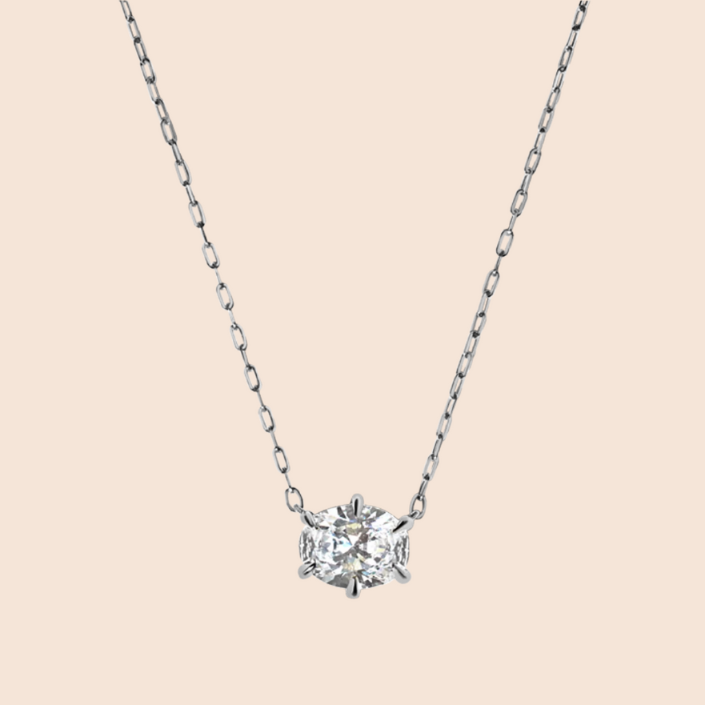 14K White Gold Platinum