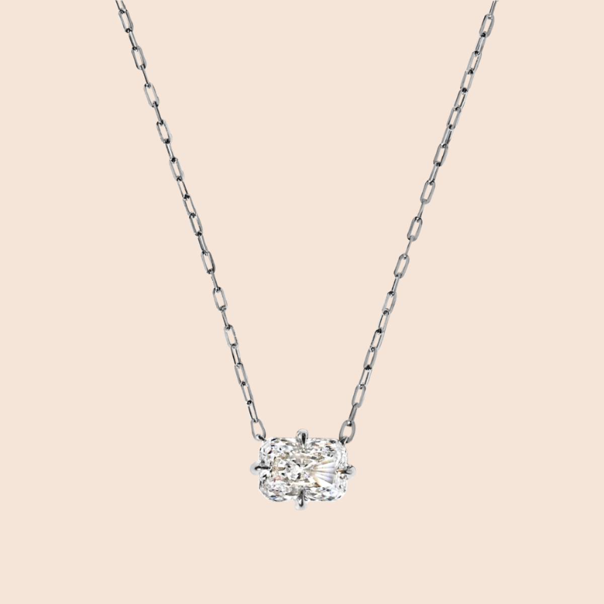 14K White Gold Platinum