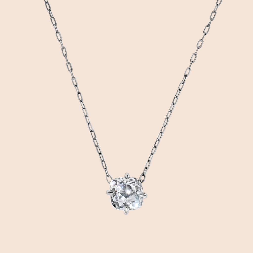 14K White Gold Platinum